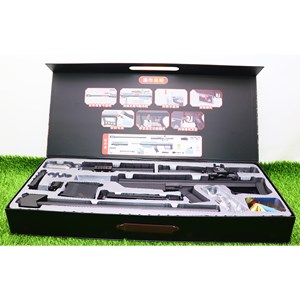 تفنگ اسباب بازی شارژی تیر ژله ای اسنایپر با گلنگدن متحرک و دوربین مدل HD712E_اسباب بازی