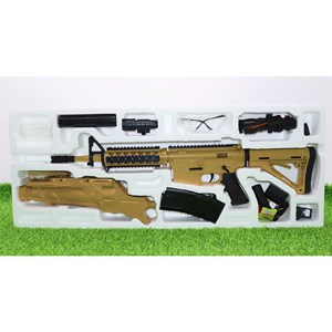 تفنگ اسباب‌ بازی شارژی تیر ژله‌ ای دو حالته با دوربین مدل 1801_اسباب بازی