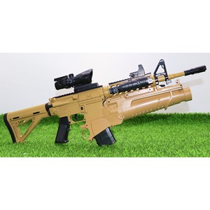 تفنگ اسباب‌ بازی شارژی تیر ژله‌ ای دو حالته با دوربین مدل 1801_اسباب بازی