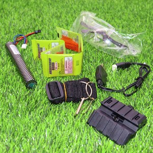 تفنگ اسباب‌ بازی شارژی تیر ژله‌ ای دو حالته با دوربین مدل 1801_اسباب بازی