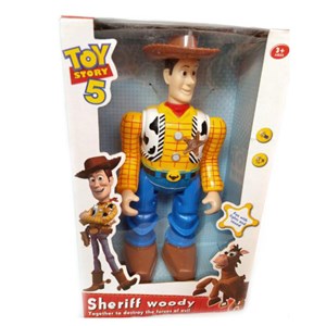 ربات اسباب بازی کلانتر وودی داستان اسباب بازیهای 5 مدل Toy Story 5 Woody Battery Operated Toy_اسباب بازی