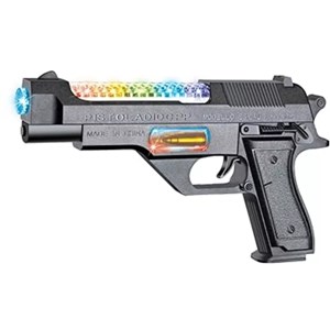 تفنگ اسباب بازی کلت موزیکال و چراغدار مدل Toy Gun 814_اسباب بازی