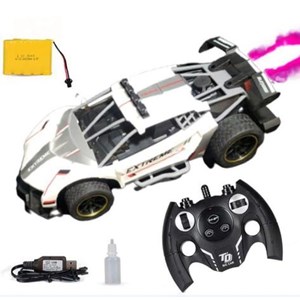  ماشین کنترلی شارژی دودزا 1:12 مدل Spray Car 804-15A_اسباب بازی