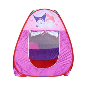 چادر بازی کودک طرح کرو‌می و مای ملودی Kuromi & My Melody رنگ بنفش_اسباب بازی