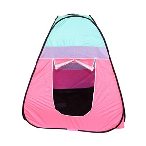 چادر بازی کودک 130 سانتی طرح کرو‌می و مای ملودی Kuromi & My Melody رنگ صورتی_اسباب بازی