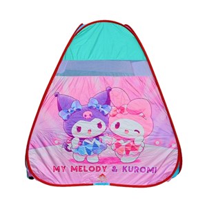 چادر بازی کودک 130 سانتی طرح کرو‌می و مای ملودی Kuromi & My Melody رنگ آبی_اسباب بازی