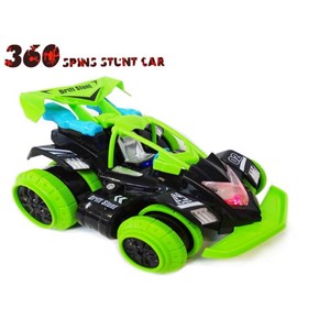 ماشین کنترلی شارژی دیوانه مدل SPIN STUNT CAR 360 ZD380_اسباب بازی