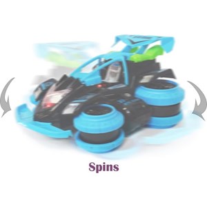  ماشین کنترلی شارژی دیوانه مدل SPIN STUNT CAR 360 ZD380_اسباب بازی