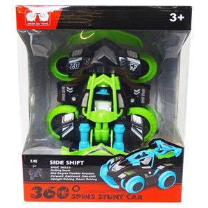 ماشین کنترلی شارژی دیوانه مدل SPIN STUNT CAR 360 ZD380_اسباب بازی