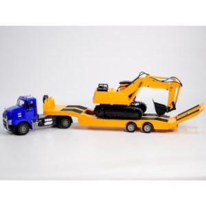 کامیون تریلی کنترلی با تریلر مقیاس 1:26 مدل Double Eagle MACK 665003_اسباب بازی