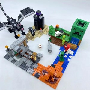 لگو ماینکرافت 565 قطعه مدل Minecraft My World 7131_اسباب بازی
