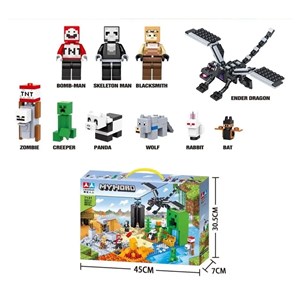 لگو ماینکرافت 565 قطعه مدل Minecraft My World 7131_اسباب بازی