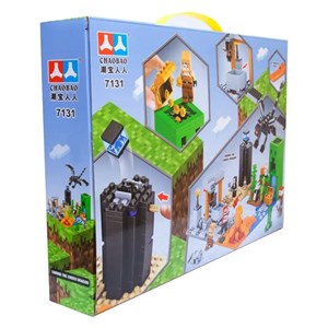 لگو ماینکرافت 565 قطعه مدل Minecraft My World 7131_اسباب بازی