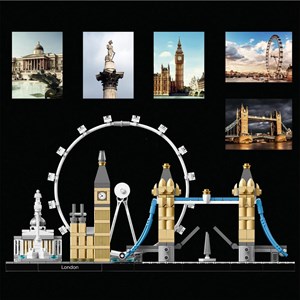 لگو کریتور شهر لندن 488 قطعه مدل Architecture Monuments London L1034_اسباب بازی
