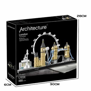 لگو کریتور شهر لندن 488 قطعه مدل Architecture Monuments London L1034_اسباب بازی