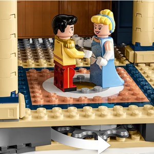 لگو دیزنی قلعه سیندرلا 4837 قطعه مدل Castelo Disney S1159_اسباب بازی