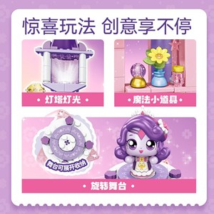 لگو دیزنی قلعه جادویی 572 قطعه مدل SEMBO 616232_اسباب بازی