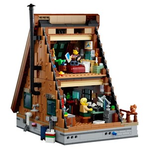 لگو کریتور کلبه چوبی 2082 قطعه مدل Frame Cabin 92886_اسباب بازی