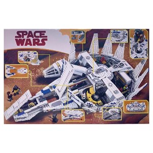 لگو جنگ ستارگان استار وارز طرح سفینه جنگی 1449 قطعه مدل Star Wars 10915_اسباب بازی