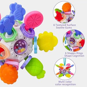 جغجغه دندانگیر طرح فضایی 360 درجه مدل 4211