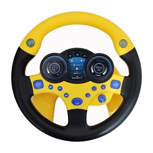 فرمان ماشین موزیکال مدل 1026 زرد