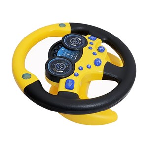 فرمان ماشین موزیکال مدل 1026 زرد