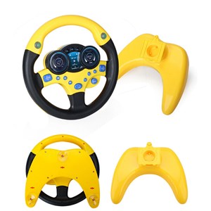 فرمان ماشین موزیکال مدل 1026 زرد