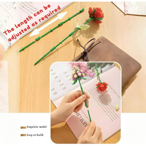 لگو گل و گلدان نارنجی مدل 2350