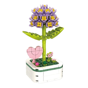 لگو گلدان گل سنبل مدل 19069