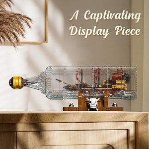 لگو کشتی داخل بطری مدل 10066