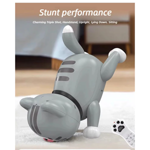 ربات کنترلی گربه رنگ طوسی مدل K48