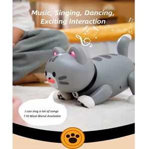 ربات کنترلی گربه رنگ طوسی مدل K48