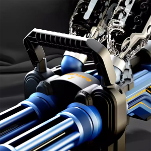 تفنگ تیر ژله ای دو لول مدل 004