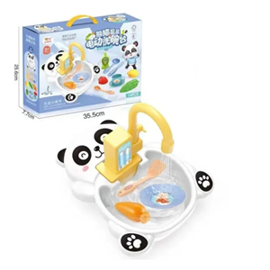 اسباب بازی سینک ظرفشویی طرح پاندا 14 قطعه مدل 2016