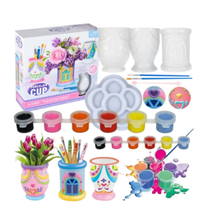 مجموعه گلدان های رنگ آمیزی مدل 868