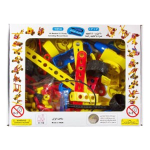 اسباب بازی ساختنی مکانیک کوچولو 111 قطعه مدل 1314 نادر تویز NADERTOYS_اسباب بازی