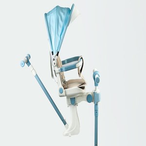 اسکوتر تعادلی کالسکه ای سه چرخ چراغدار و موزیکال مدل ms-113 رنگ آبی