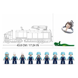 لگو کامیون و تیم مسابقه‌ای مدل M38-B0766