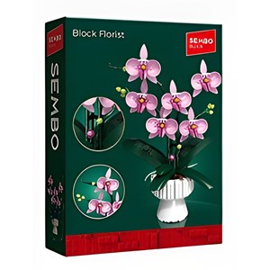 لگو گل ارکیده صورتی مدل 601297