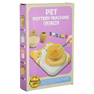 چرخ سفالگری برقی طرح گربه مدل 8813