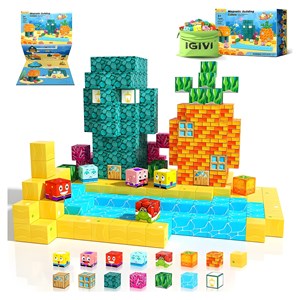 تایل مگنت مغناطیسی ماینکرافت 252 قطعه مدل 1407