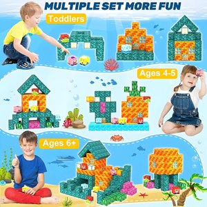 تایل مگنت مغناطیسی ماینکرافت 252 قطعه مدل 1407