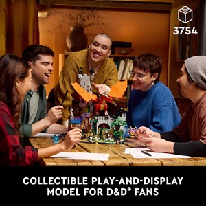 لگو اژدهای قرمز 3745 قطعه مدل 88080