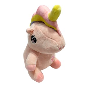 عروسک پولیشی مدل اسب تک شاخ صورتی ارتفاع 25 سانتی متر Unicorn_اسباب بازی