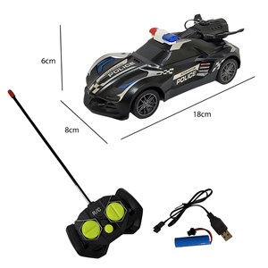 ماشین کنترلی پلیس دودزا مدل 338 مشکی