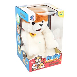 عروسک سگ رباتیک کوله پشتی دار مدل 551