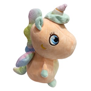 عروسک پولیشی اسب تک شاخ مدل ماه بالدار ارتفاع 28 سانتی متر Unicorn_اسباب بازی