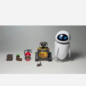 اکشن فیگور وال ای و ایوی مدل 60219
