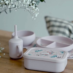 لانچ باکس سیلیکونی طرح پونی ساسی Sassi