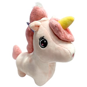 عروسک پولیشی مدل اسب تک شاخ ارتفاع 25 سانتی متر Unicorn_اسباب بازی